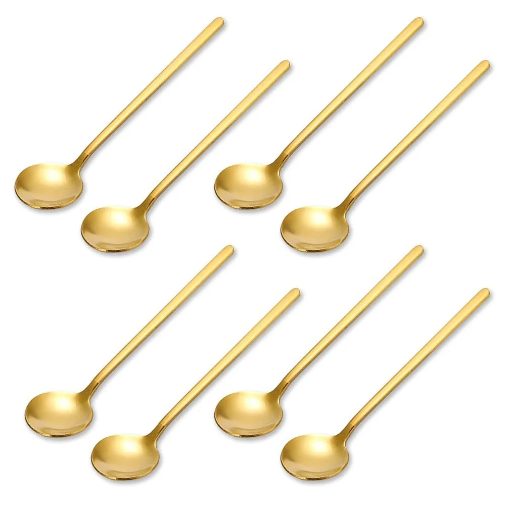 Набір з 8 кавових ложок Міні чайні ложки Нержавіюча сталь, фото №1 Набір з 8 кавових ложок Міні чайні ложки Нержавіюча сталь, фото №1