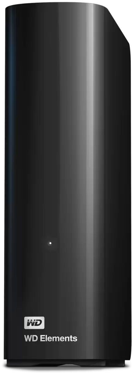 Зовнішній накопичувач Western Digital Elements 12TB Black , фото №5