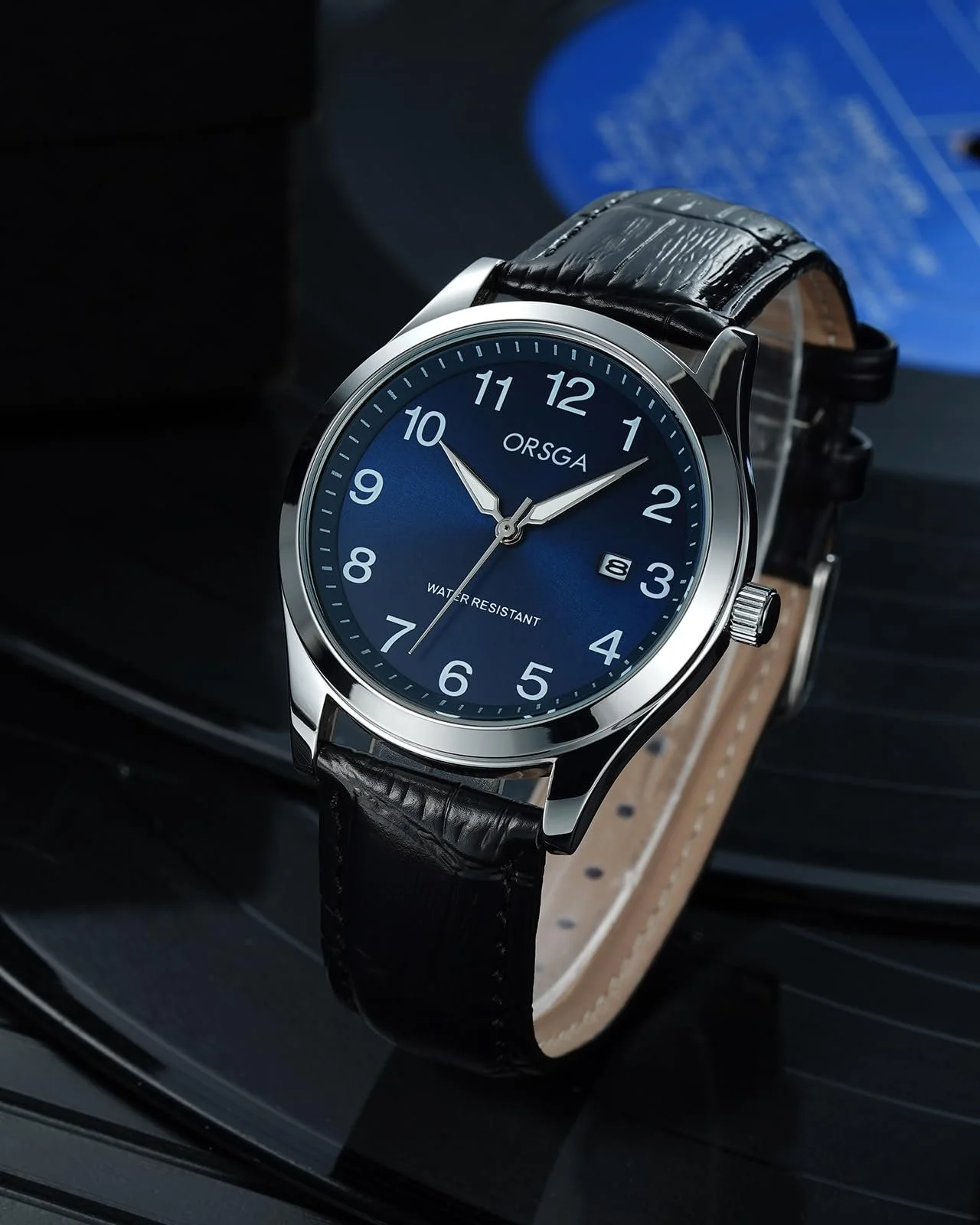 Часы CIVO Мужские Аналоговые Кожаный Ремешок из Нержавеющей Стали Водонепроницаемые Люминесцентные Дата Классические Бизнес Кварцевые, фото №3 Часы CIVO Мужские Аналоговые Кожаный Ремешок из Нержавеющей Стали Водонепроницаемые Люминесцентные Дата Классические Бизнес Кварцевые, фото №3