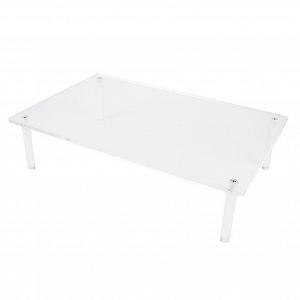 Подставка для ноутбука акриловая, настольный органайзер для принтера с панелью толщиной 5 мм для ноутбука, телевизора, компьютерного монитора, оборудования для потоковой передачи synthetic.ua - Фото 1