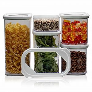 Набір контейнерів для зберігання Culinaris 5 шт synthetic.ua - Фото 1