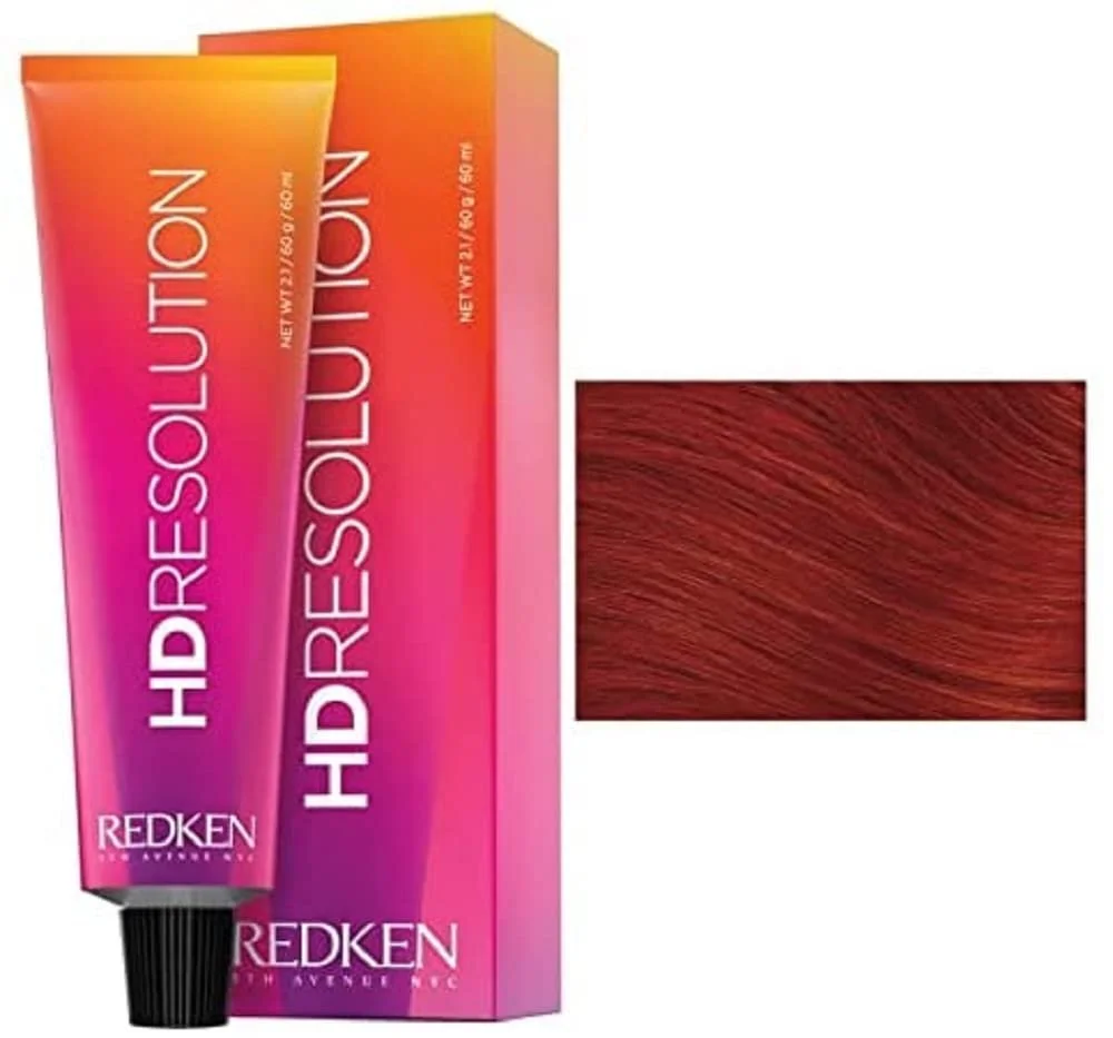 Фарба для волосся Redken HD Resolution Red Copper 6.64, 60 мл, фото №1 Фарба для волосся Redken HD Resolution Red Copper 6.64, 60 мл, фото №1