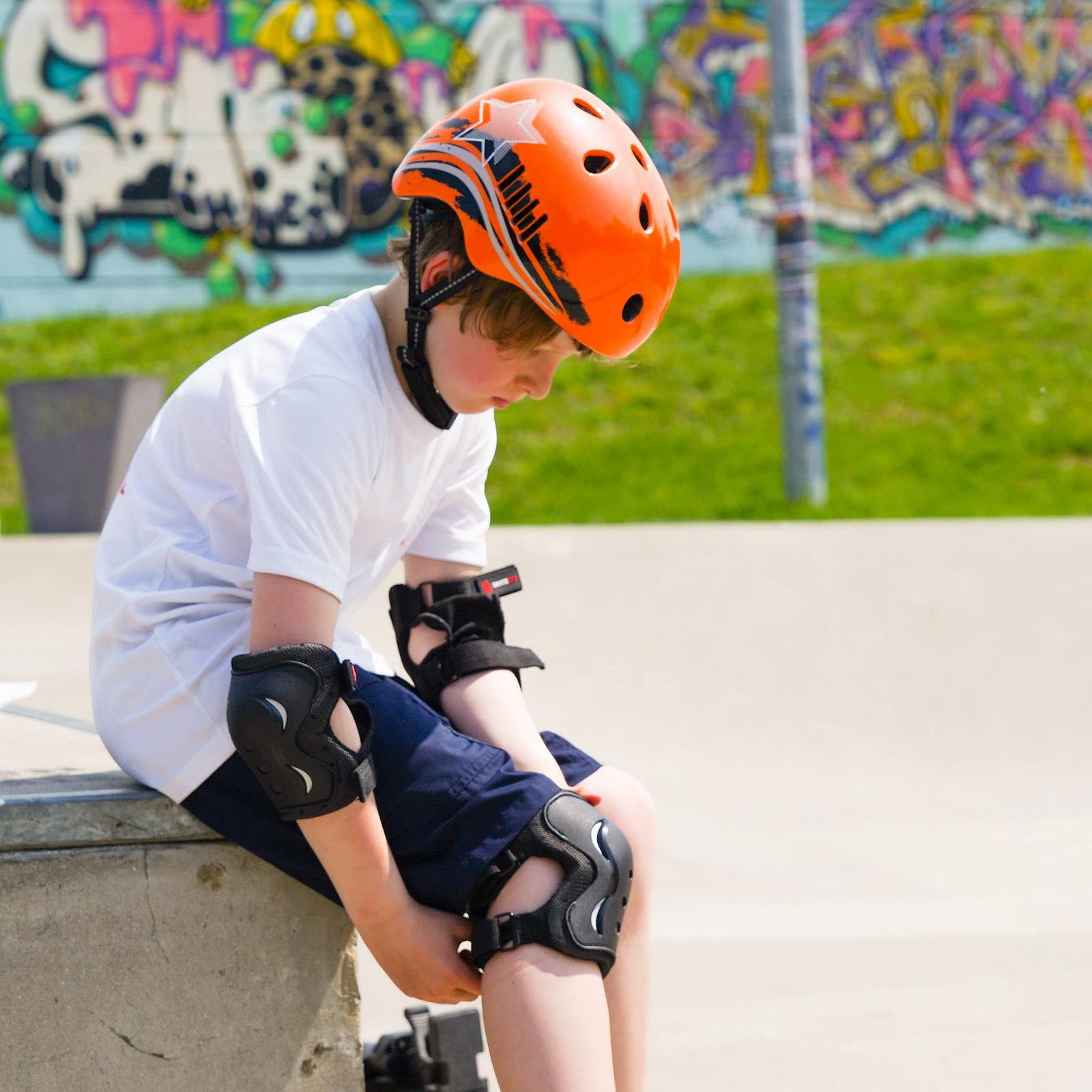 Велосипедний шолом SKATEWIZ, шолом для скейтборду для дітей та підлітків, 8 дизайнів, фото №8