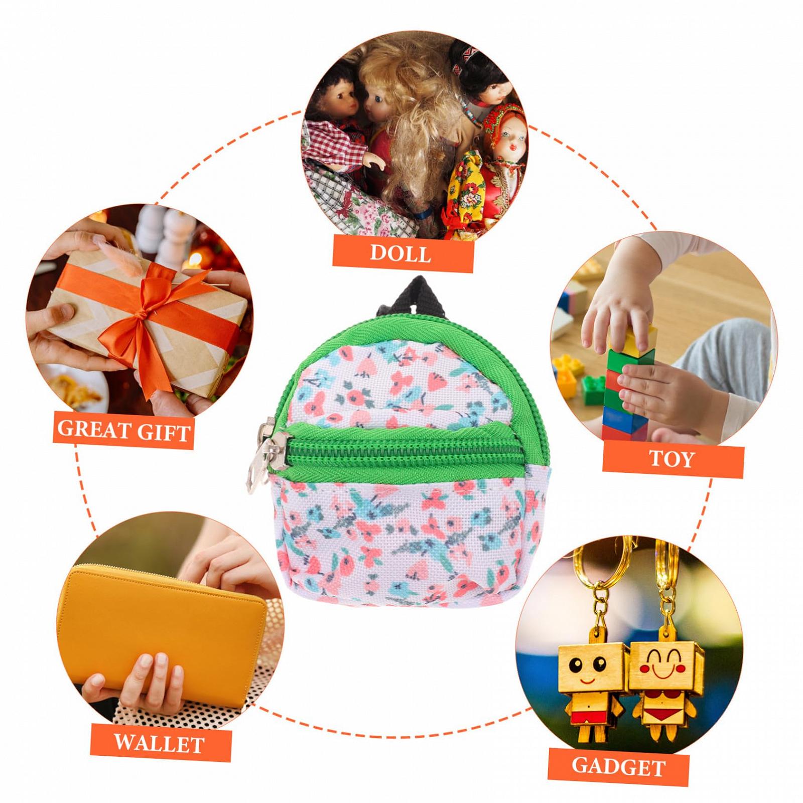 Наплічник BESTonZON для ляльки міні текстильний, фото №6 Наплічник BESTonZON для ляльки міні текстильний, фото №6