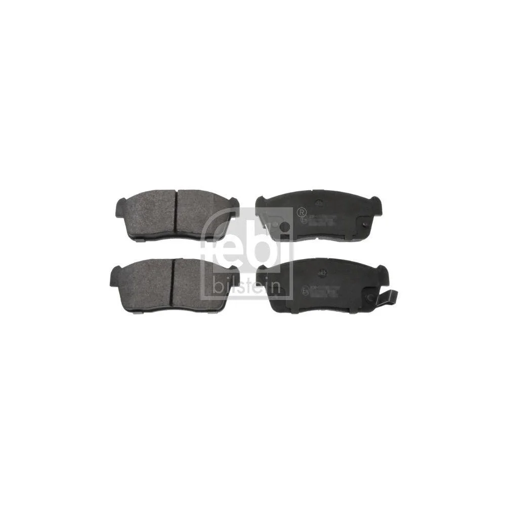 Комплект гальмівних колодок дискового гальма FEBI BILSTEIN 116048 для DAIHATSU NISSAN SUBARU, фото №2