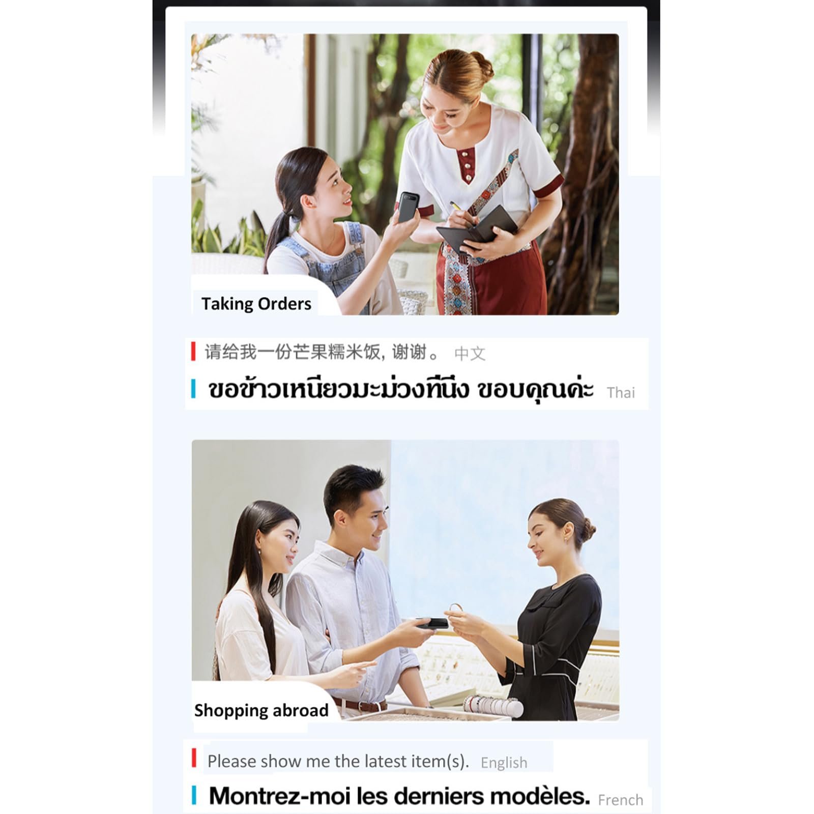 Портативний Голосовий Перекладач Topyond, AI, фото №4