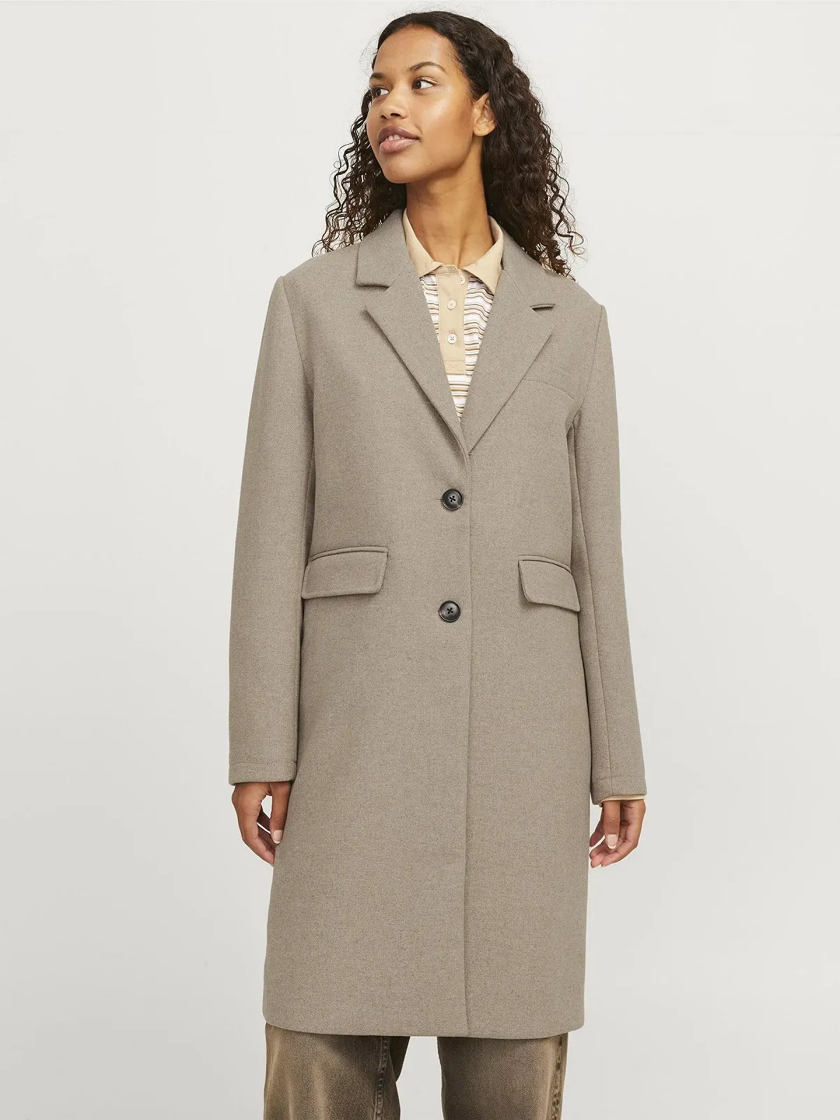 Пальто JACK & JONES Jxemma Mid Coat OTW Жіночий, фото №3