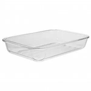 Купить Форма для запекания стеклянная большая жаропрочная прозачная - Фото 1 Форма для запекания стеклянная большая жаропрочная прозачная - Фото 1