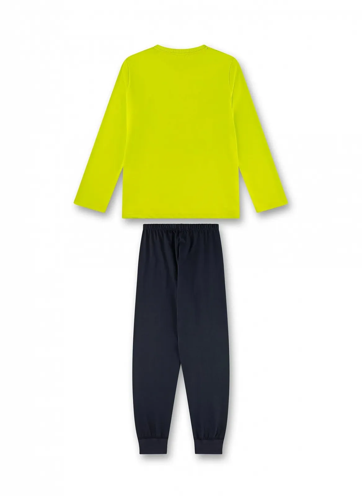 Піжама Sanetta для хлопчиків довга зелена, фото №2 Піжама Sanetta для хлопчиків довга зелена, фото №2