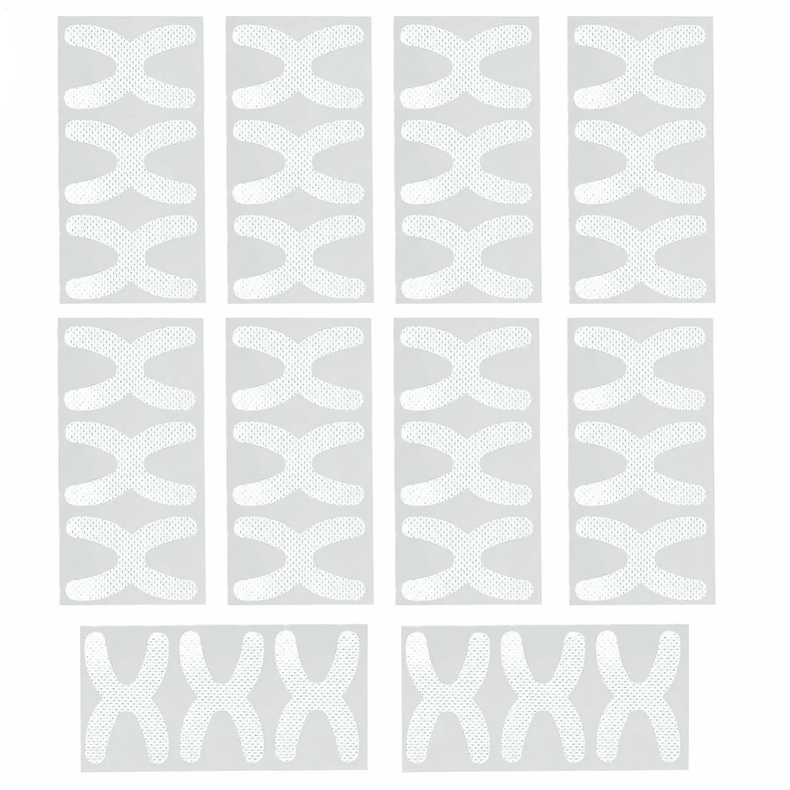 Смужки для сну від хропіння з нетканого матеріалу, 10 шт. U-подібні, фото №1