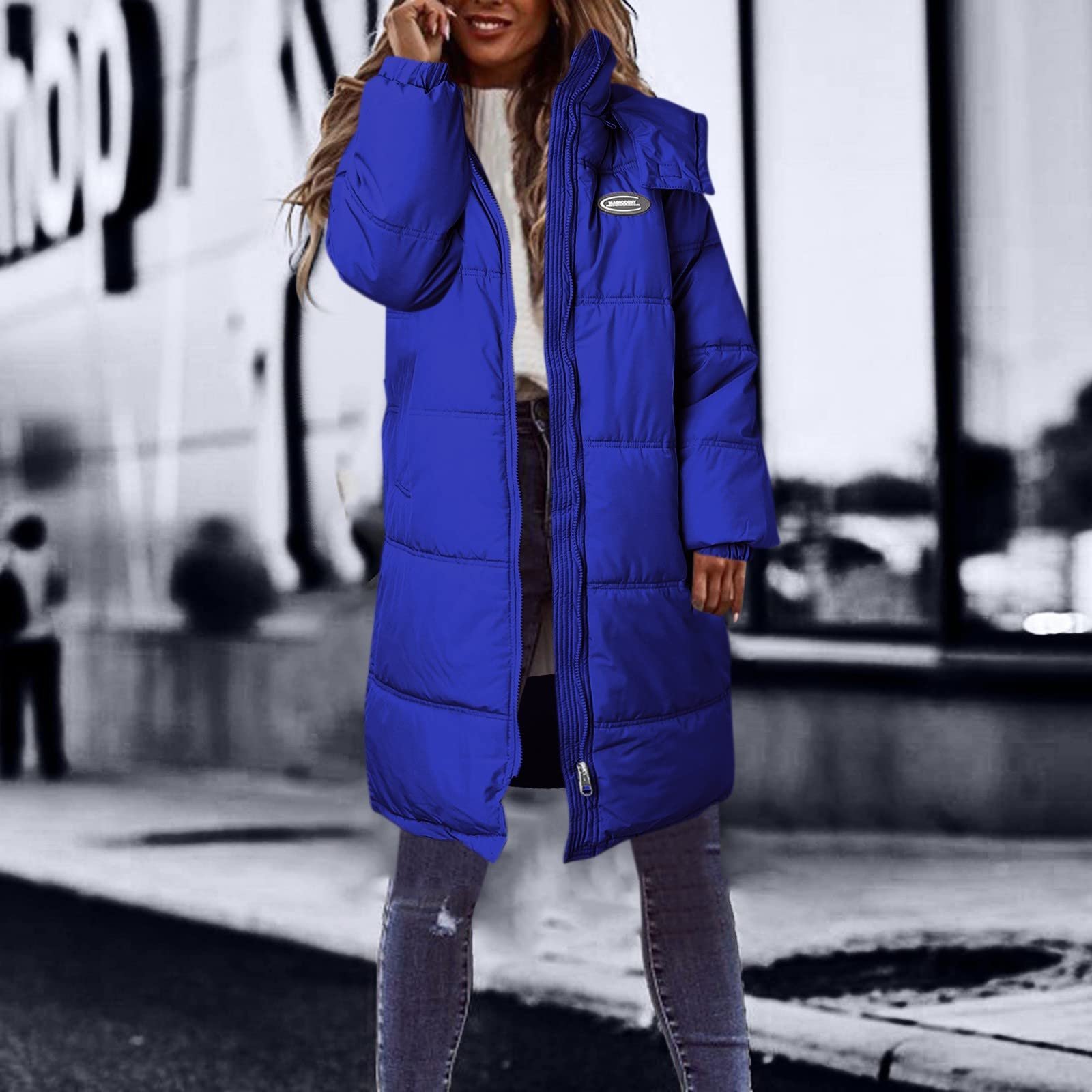 Пальто Приталене Чорний, фото №4