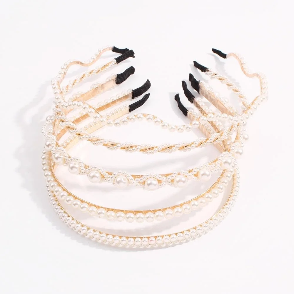 Обруч з перлинами, Жіночий, фото №5