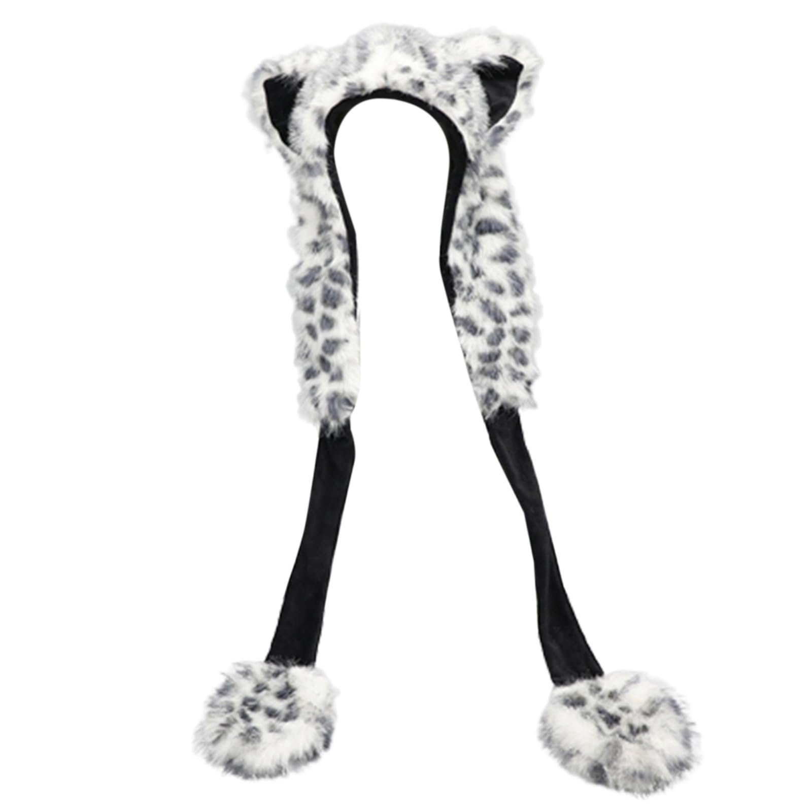 Мягкая плюшевая шапка Ldabrye с мультяшными ушками, фото №1