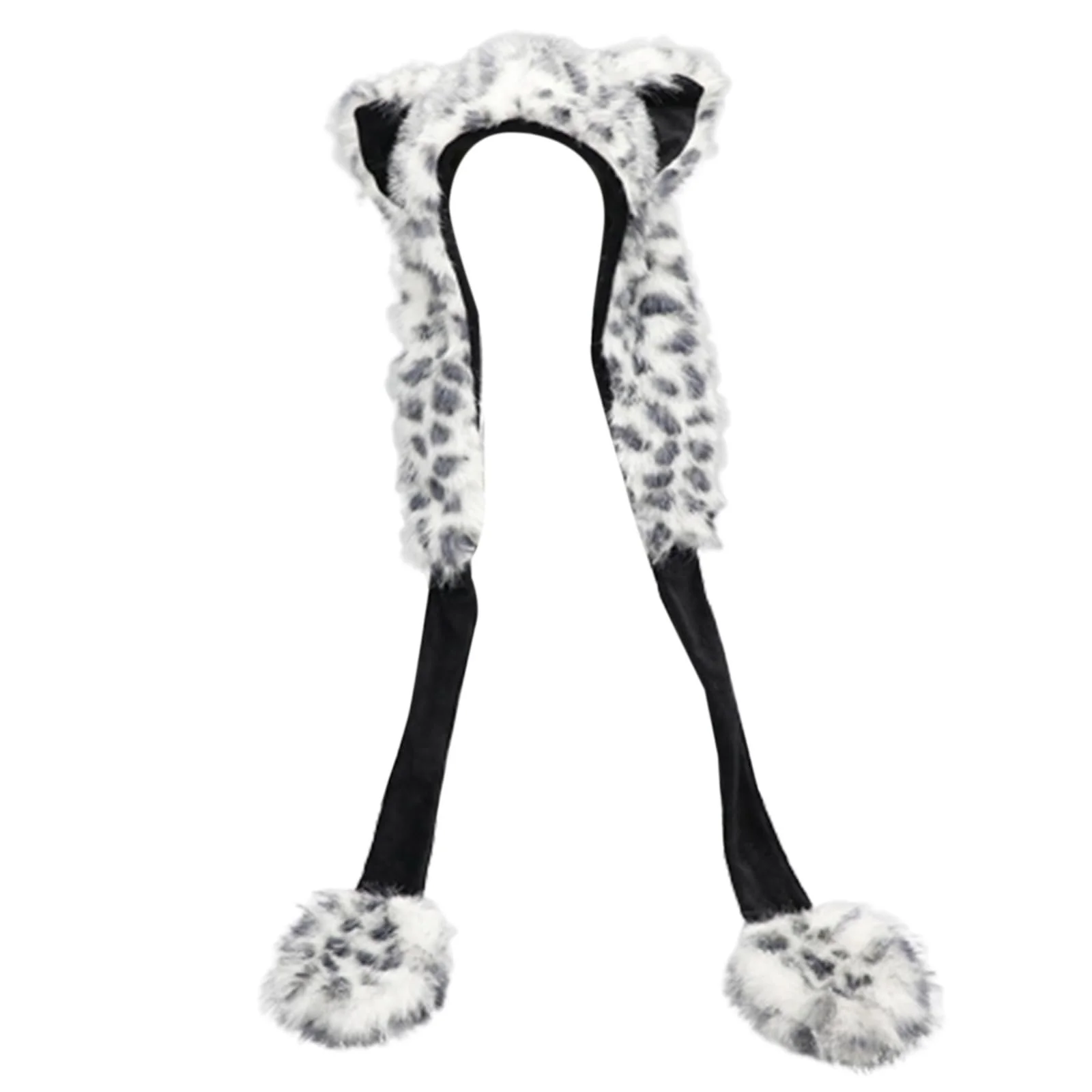 Мягкая плюшевая шапка Ldabrye с мультяшными ушками, фото №1