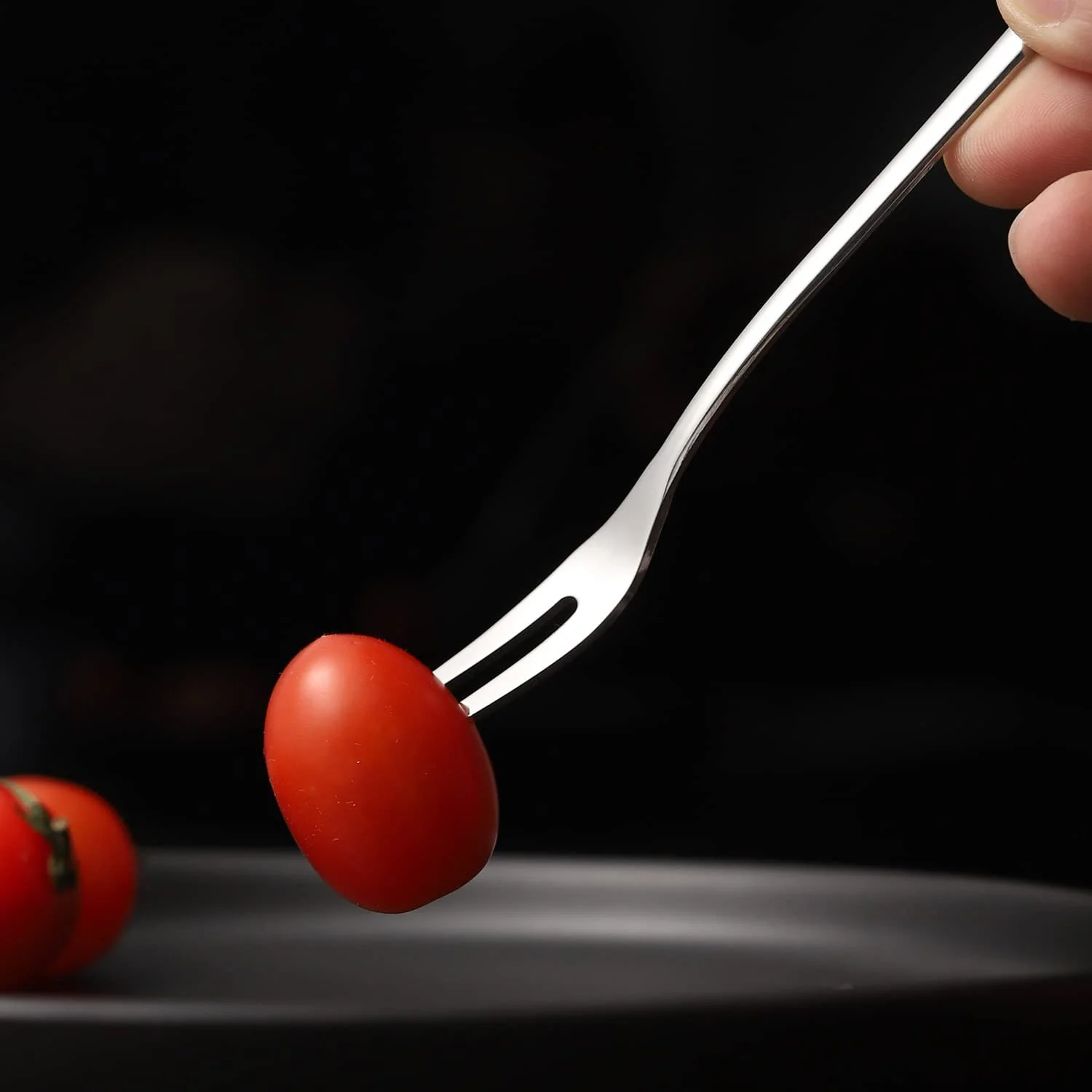 Набор фруктовых вилок и кофейных ложек из нержавеющей стали для кофейни: 6 маленьких вилок, 6 мини-ложек, дегустационные столовые приборы, ложка для чая и десерта, фото №5 Набор фруктовых вилок и кофейных ложек из нержавеющей стали для кофейни: 6 маленьких вилок, 6 мини-ложек, дегустационные столовые приборы, ложка для чая и десерта, фото №5