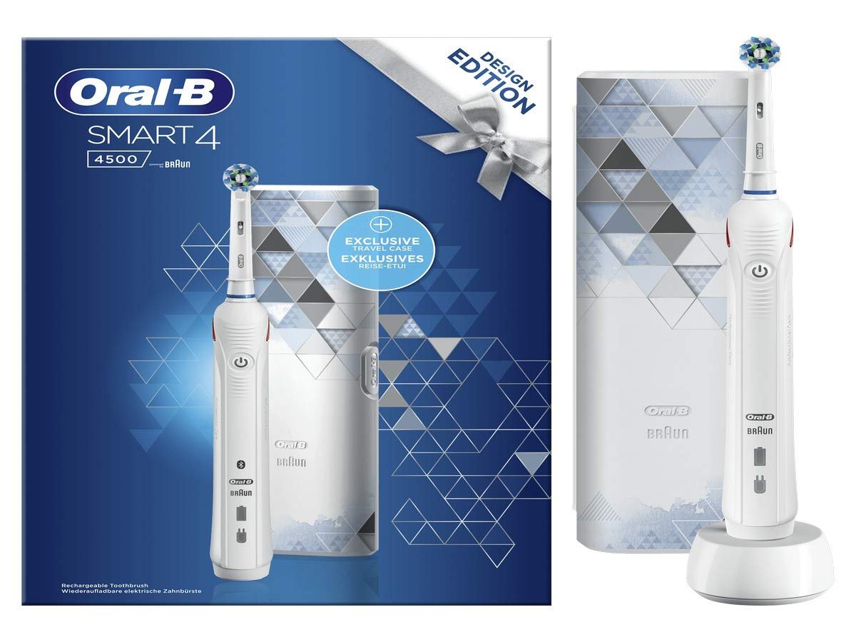 Електрична зубна щітка Oral-B Smart 4 4500 Коричнева, фото №10