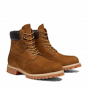 Мужские Ботинки Timberland Premium Classic Кожаные Оригинальные На Шнуровке synthetic.ua - Фото 1