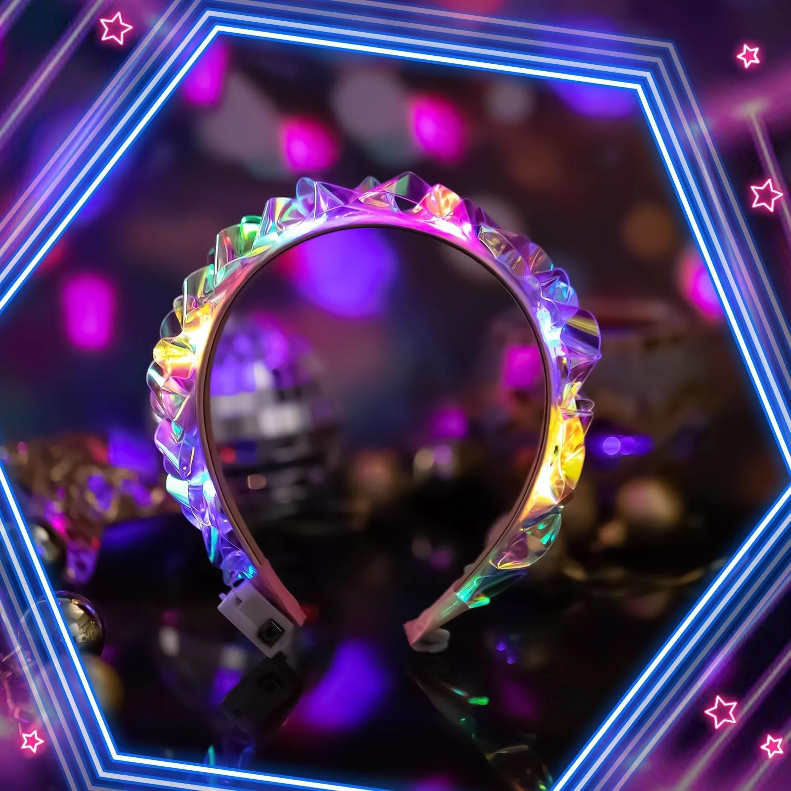 Світлодіодна Обруч на голову Classic M, фото №6