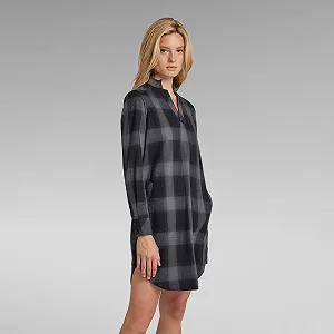 Женское платье G-Star RAW Millery V Neck Shirt Dress - XS synthetic.ua - Фото 1