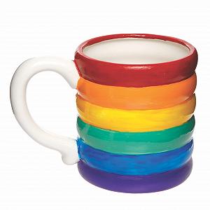 Кружка Rainbow Ceramic Baker Ross для росписи, набор 2 шт synthetic.ua - Фото 1