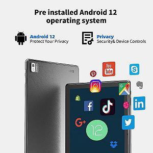Планшет 10.1" SGIN T10 Pro 8/128Gb 8 ядер Android 12 6000 mAh Чорний synthetic.ua - Фото 1