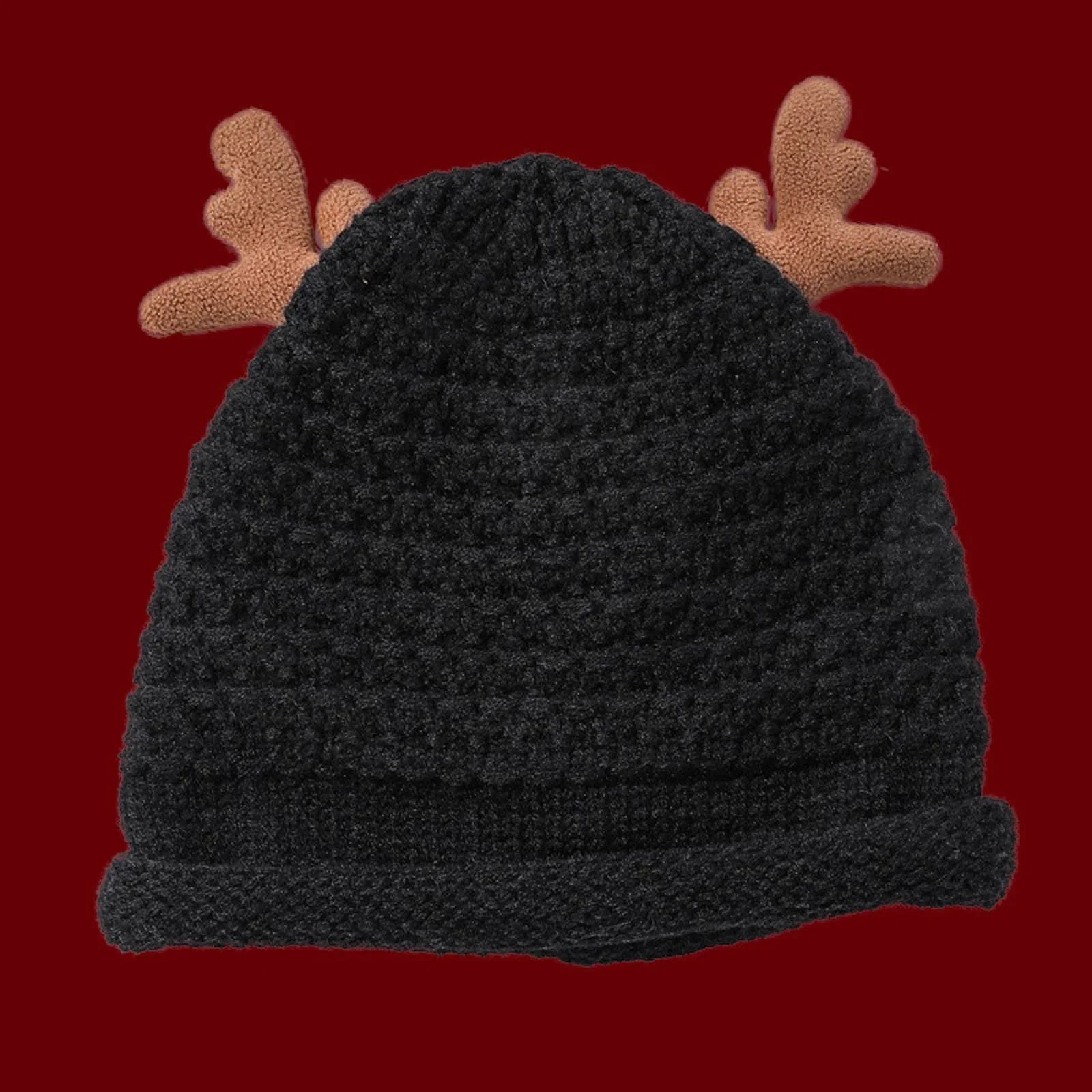 Шапка-ушанка детская зимняя теплая вязаная в ретро стиле для мальчика, фото №2