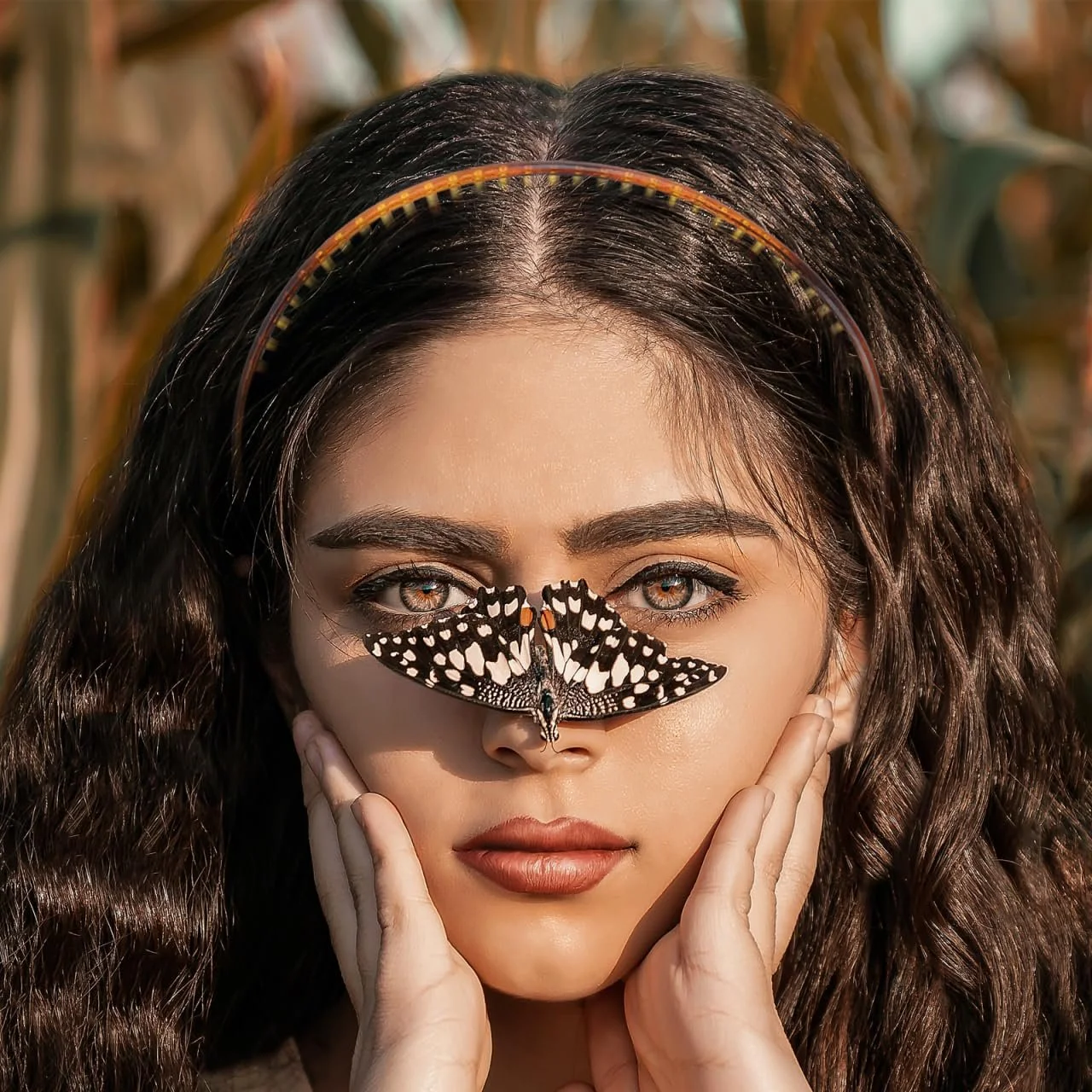 Обруч для волосся Пластик, 2 шт, фото №7