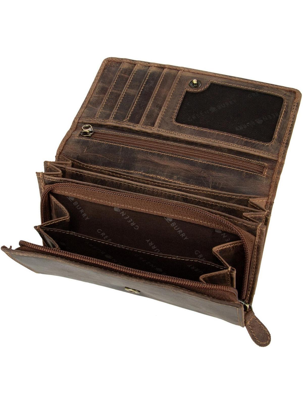Кошелек Greenburry Vintage Saddle brown Unit size, фото №4
