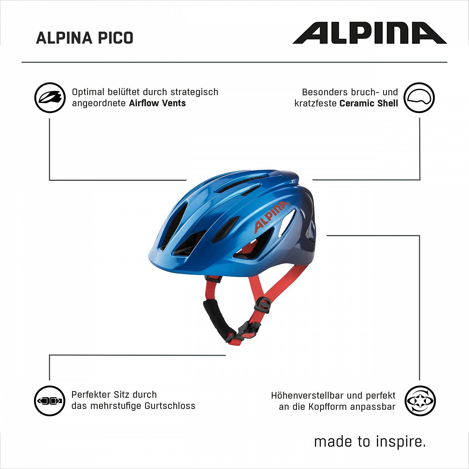 Шлем Alpina PICO Детский, фото №6