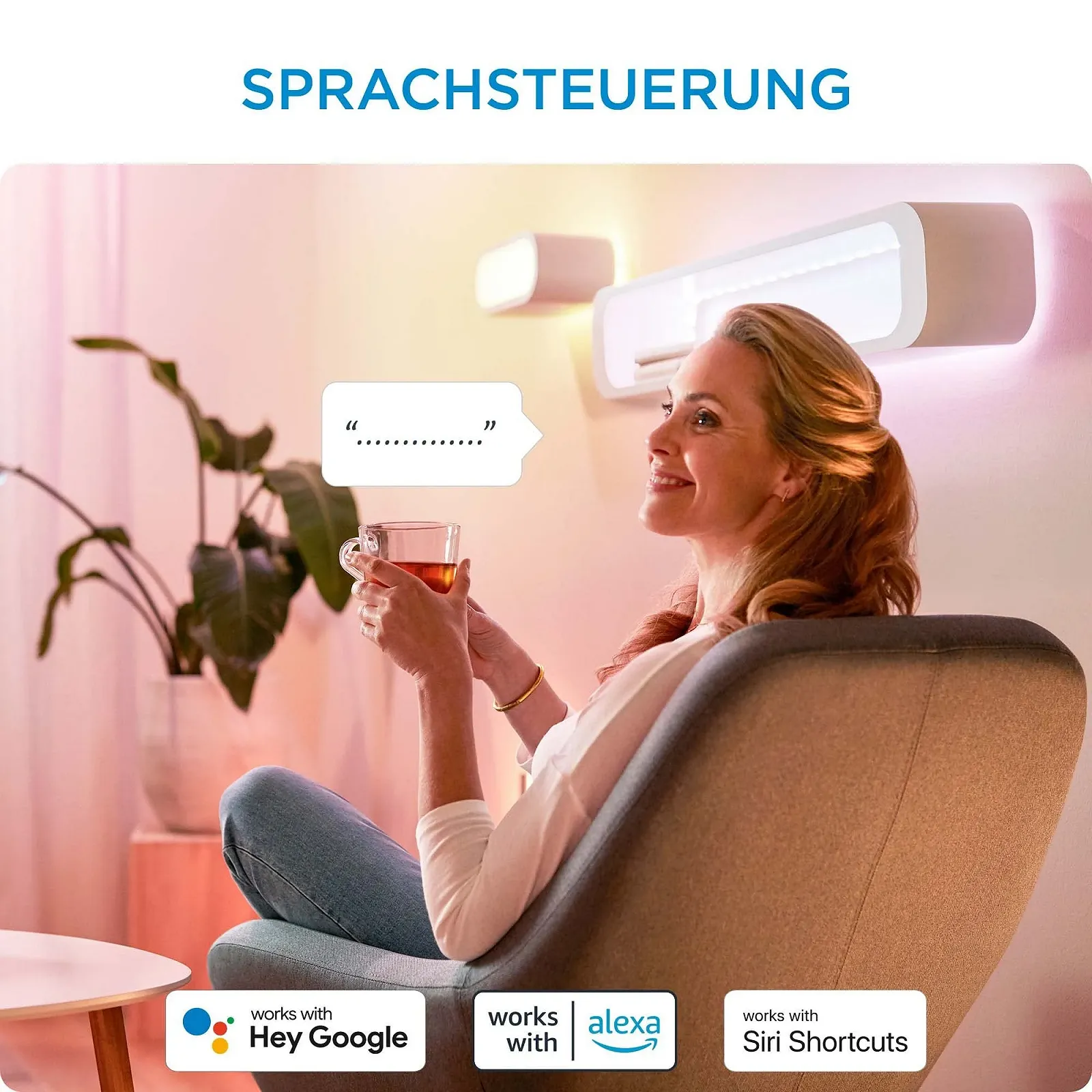 Настольная лампа WiZ Tunable White and Color Squire 620 лм WiFi RGB Диммируемая Белая, фото №12