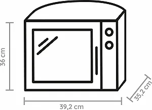 Микроволновая печь Bauknecht MW 39 WSL 13 л 700 Вт Белая / Серебристая synthetic.ua - Фото 1