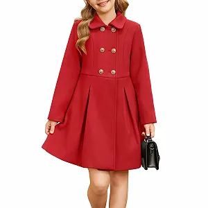 Пальто GRACE KARIN Двубортное, с лацканами, осеннее-зимнее - Фото 1