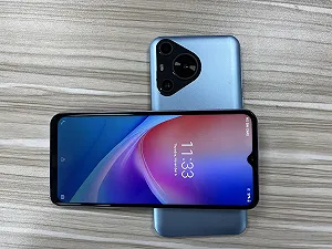 Смартфон 6.52 дюйма HD+ 16GB Dual SIM 3G Android 4000 мАч Triple Camera Blue/Purple - Фото 1