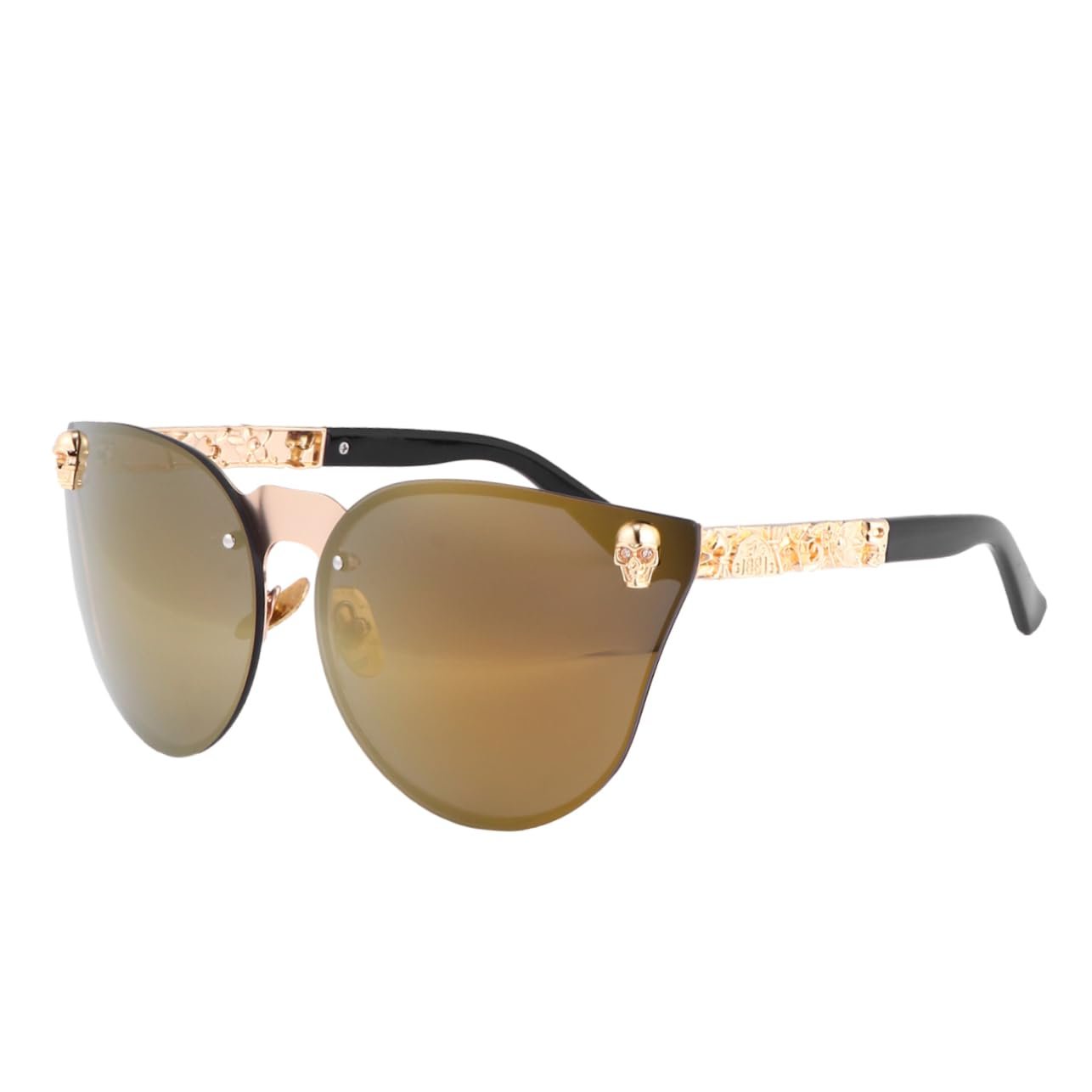 Набір сонцезахисних окулярів, 3 шт, Ретро оправа, фото №5