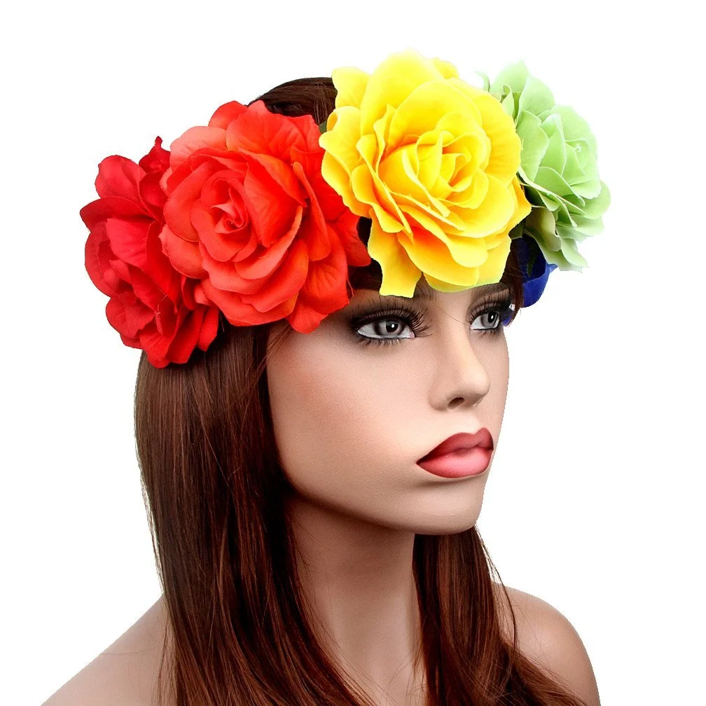 Вінок для волосся Головний убір Весільні фестивальні аксесуари, фото №3 Вінок для волосся Головний убір Весільні фестивальні аксесуари, фото №3