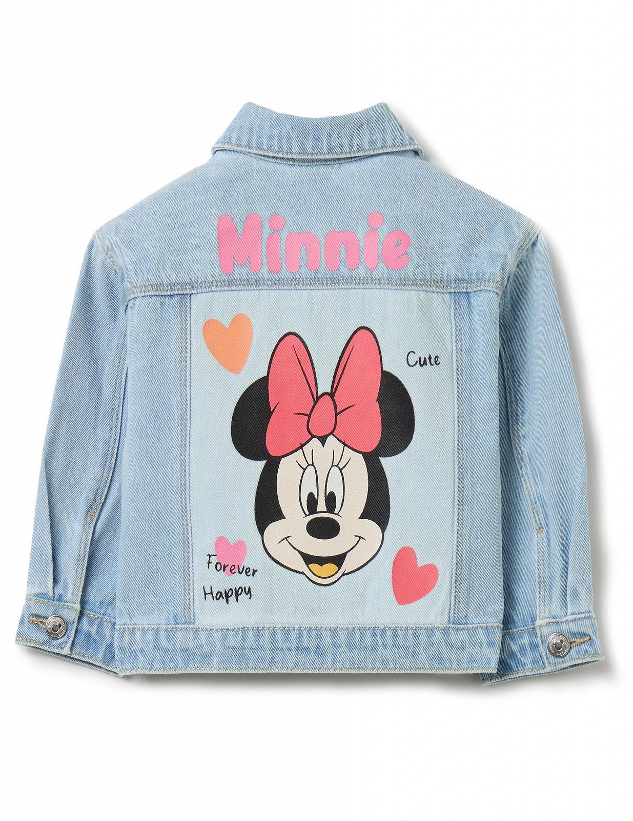 Джинсова куртка OVS з принтом Minnie Mouse, фото №2