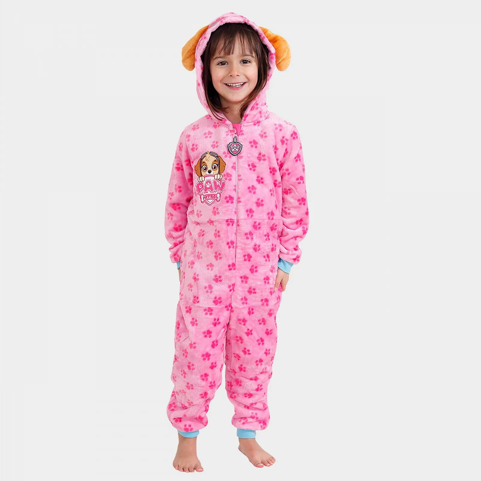 Комбінезон PAW PATROL Skye Піжама для дівчаток Флісові дитячі піжами, фото №2 Комбінезон PAW PATROL Skye Піжама для дівчаток Флісові дитячі піжами, фото №2