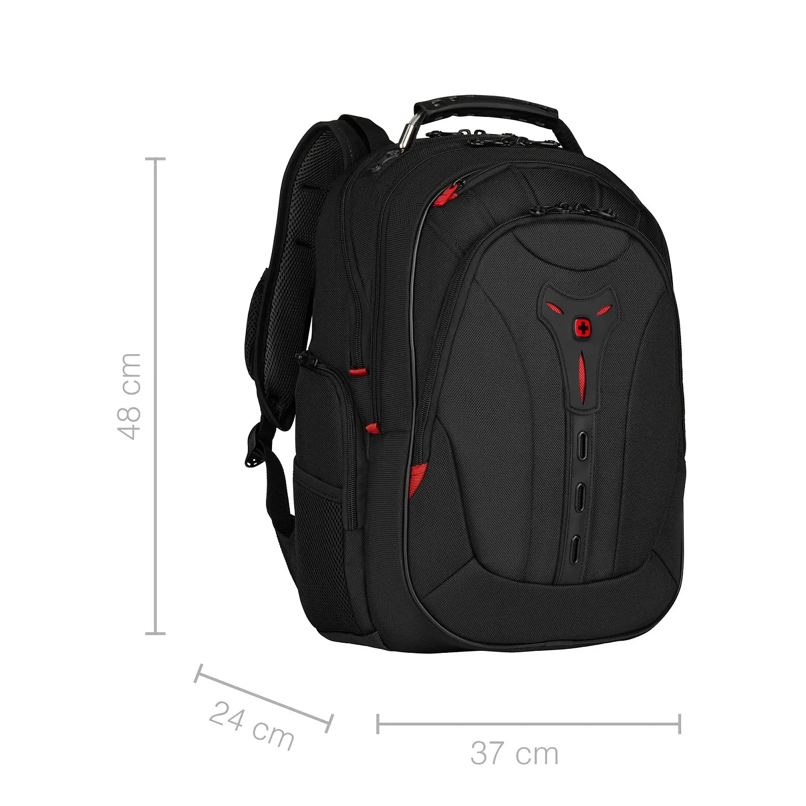 Рюкзак для ноутбука WENGER Pegasus 606492 Deluxe 14-16 дюймов 25 L Черный, фото №2 Рюкзак для ноутбука WENGER Pegasus 606492 Deluxe 14-16 дюймов 25 L Черный, фото №2