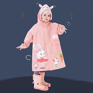 Дитячий дощовик Beokeuioe, водонепроникний, для хлопчиків та дівчаток synthetic.ua - Фото 1