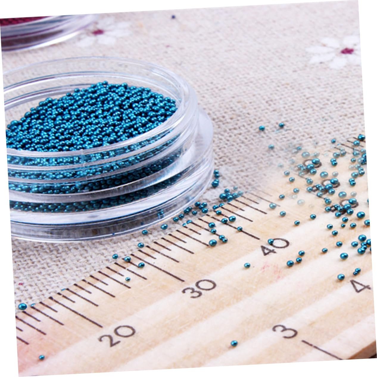 Ножницы FRCOLOR, 12 жемчужных шариков для ногтей, шарики для ногтей, мини-шарики для ногтей, разноцветные шарики для ногтей, икра, золотые и серебряные бусины, стальные шарики, фото №7