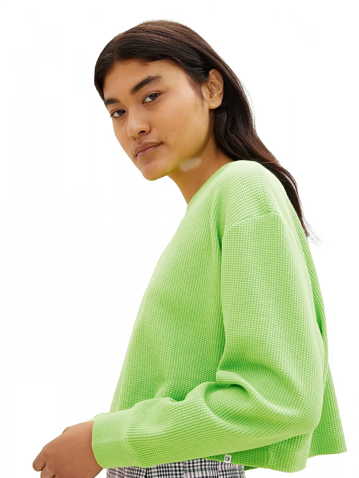 Жіночий світшот TOM TAILOR Denim Basic Cropped, фото №5