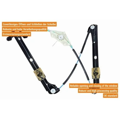 Склопідйомник VAICO V10-5705 Original VAICO Quality для VW VAG, передній правий, фото №4