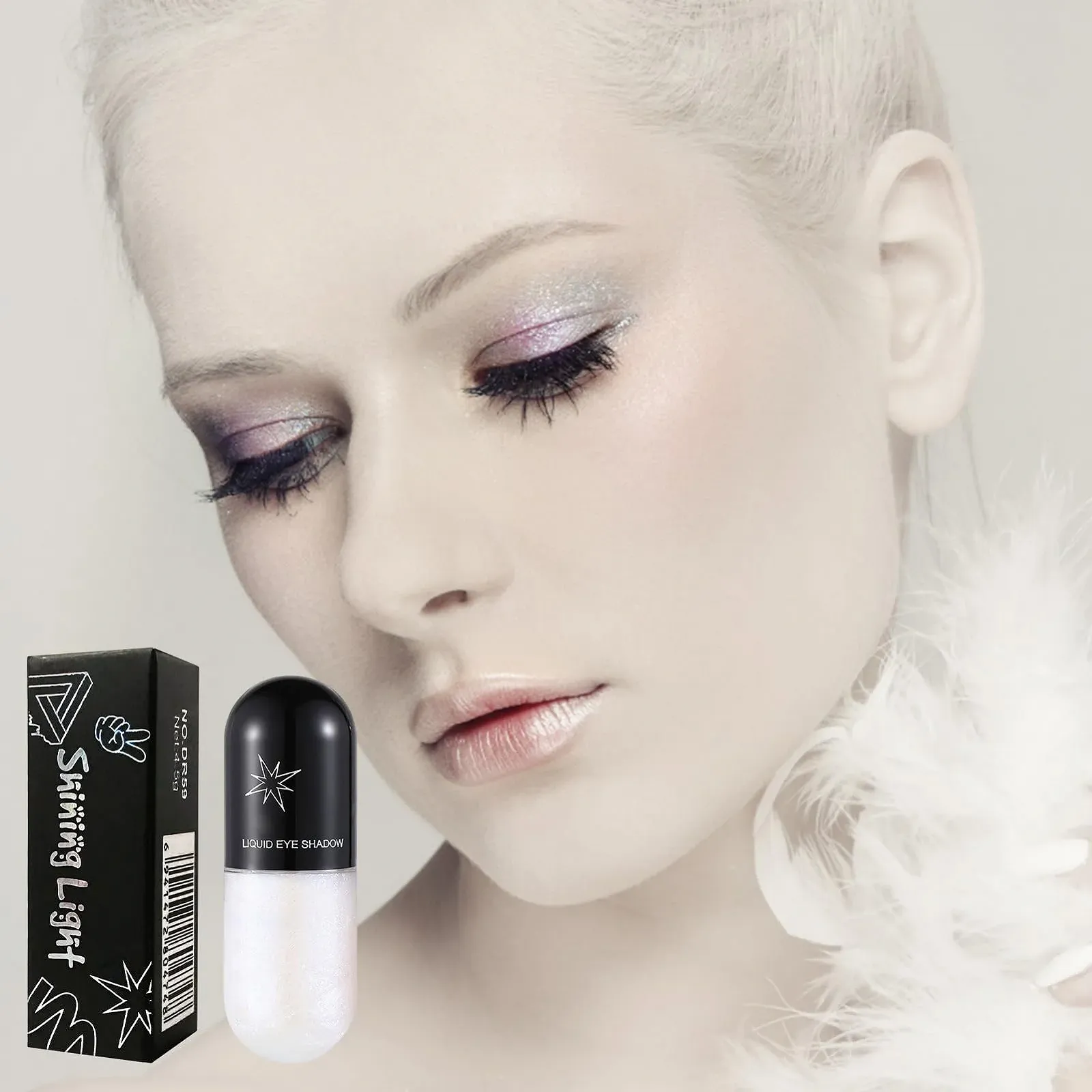 Подводка для глаз жидкая с блестками Lvtfco, фото №2