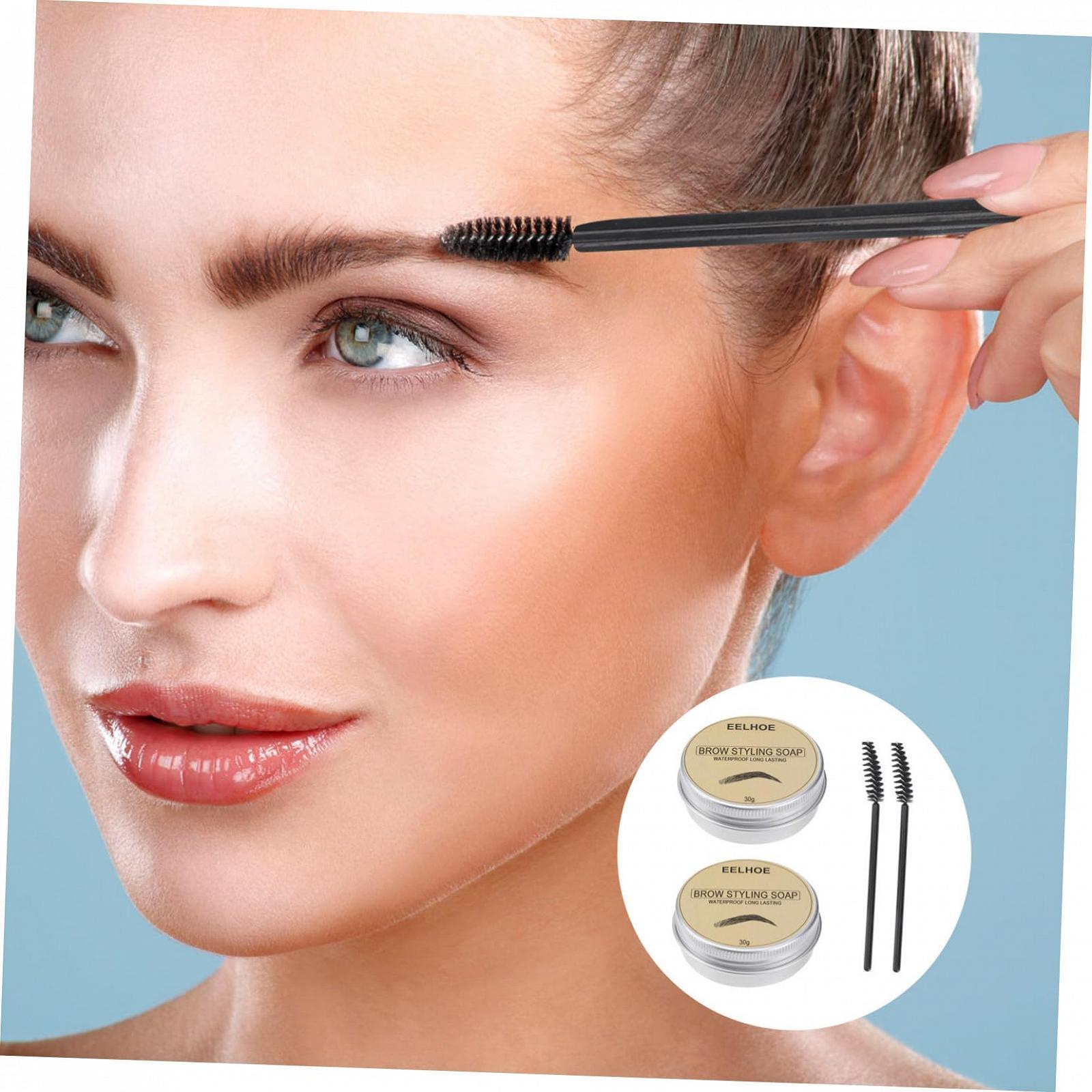 Гель HAPINARY Augenbrauen Styling Seife Augenbrauen Seife 2 набори, фото №3
