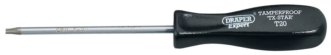 Викрутка Draper 34116 T20 x 100 мм Tx-Star Tamperproof, фото №1