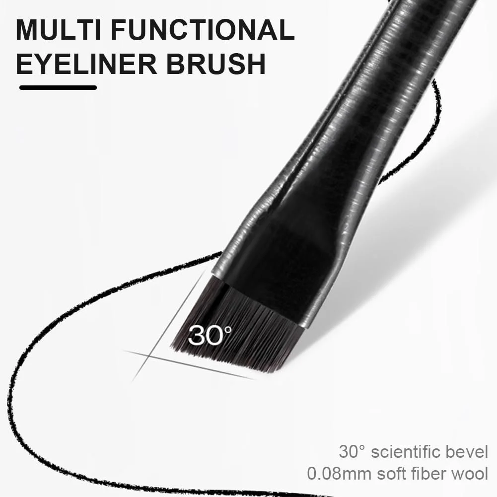 Набір гелевих підводок для очей 2 в 1 Чорний водостійка, фото №3