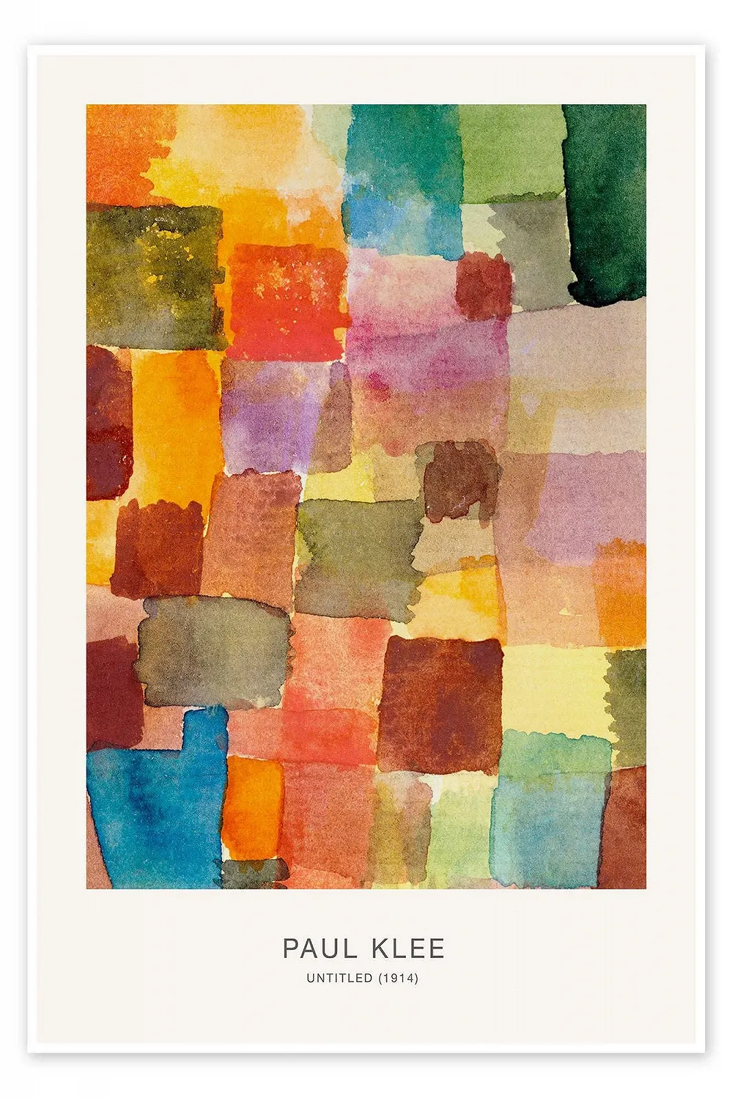 Постер Paul Klee Untitled, 1914 60 x 90 см Цветной, фото №1