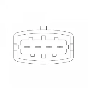 Датчик массового расхода воздуха NGK 92668 для OPEL CHEVROLET DAEWOO GENERAL MOTORS PONTIAC synthetic.ua - Фото 1