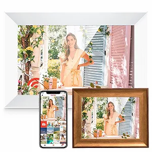 Цифровая фоторамка Frameo 10 10.1" WiFi 1280 x 800 HD IPS Touchscreen 32 ГБ White - Фото 1