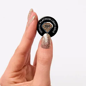 Гель-лак Semilac Platinum 260 Світле золото 7 мл synthetic.ua - Фото 1